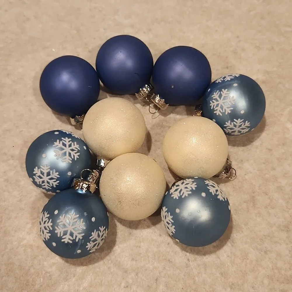 Christmas Ornaments Set of 10